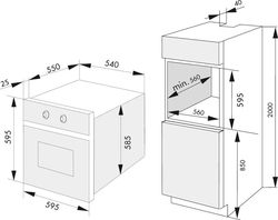 Amica TNZ210TDW