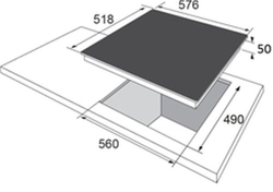 Amica DS 6422 B