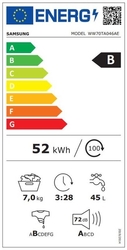 Samsung WW70TA046AE/LE